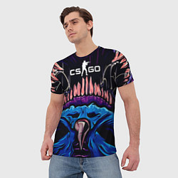 Футболка мужская CS:GO Hyper Beast Skin, цвет: 3D-принт — фото 2