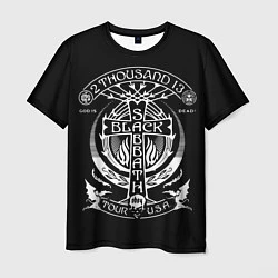 Мужская футболка Black Sabbath: Tour USA
