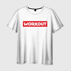Мужская футболка Obey workout