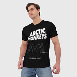 Футболка мужская Arctic Monkeys: Do i wanna know?, цвет: 3D-принт — фото 2