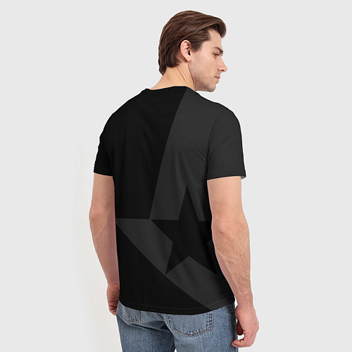 Мужская футболка Astralis: Black Style / 3D-принт – фото 4