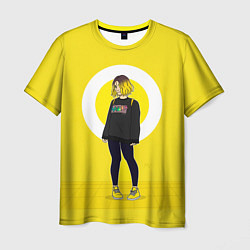 Мужская футболка Tessa: Yellow Fashion