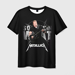 Мужская футболка Metallica black