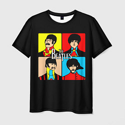 Мужская футболка The Beatles: Pop Art