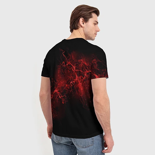 Мужская футболка Apex Legends: Red Blood / 3D-принт – фото 4