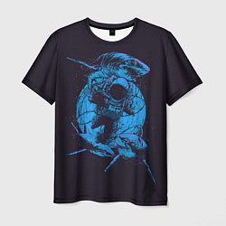 Мужская футболка Dead Spaсe: Blue Style