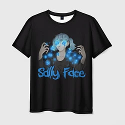 Футболка мужская Sally Face: Blue Magic, цвет: 3D-принт