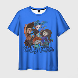 Мужская футболка Sally Face: Rock Band
