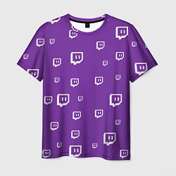 Мужская футболка Twitch Pattern