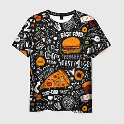 Мужская футболка Fast Food