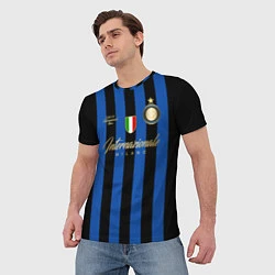 Футболка мужская Internazionale Milano, цвет: 3D-принт — фото 2