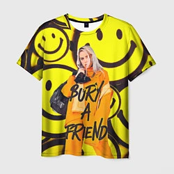 Мужская футболка Billie Eilish: Bury a Friend