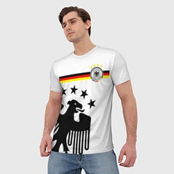 Футболка мужская Сборная Германии, цвет: 3D-принт — фото 2