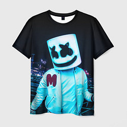 Футболка мужская MARSHMELLO, цвет: 3D-принт