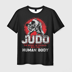 Мужская футболка Judo: Human Body