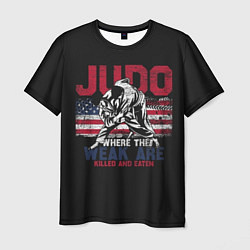 Мужская футболка Judo USA