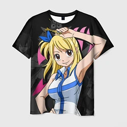 Мужская футболка Fairy Tail: Lucy