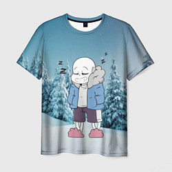 Мужская футболка Sans Winter