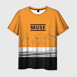 Мужская футболка Muse: Orange Mood