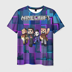 Мужская футболка Minecraft Heroes