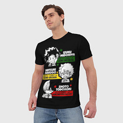 Футболка мужская Boku no Hero Academia, цвет: 3D-принт — фото 2