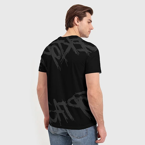 Мужская футболка Сектор Газа - ХОЙ / 3D-принт – фото 4