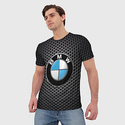 Футболка мужская BMW РЕДАЧ, цвет: 3D-принт — фото 2