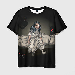 Мужская футболка Billie Eilish: Fall Asleep