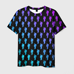 Мужская футболка Billie Eilish: Neon Pattern