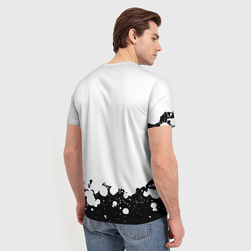 Мужская футболка L letter snow / 3D-принт – фото 4