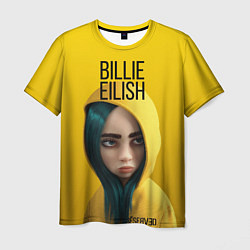 Мужская футболка BILLIE EILISH: Yellow Girl