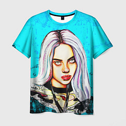 Мужская футболка BILLIE EILISH: Fan Art