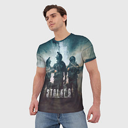 Футболка мужская Stalker the game, цвет: 3D-принт — фото 2