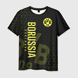 Мужская футболка Боруссия Дортмунд honeycomb