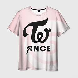 Мужская футболка TWICE ONCE