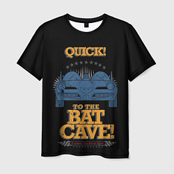 Мужская футболка To The Bat Cave!