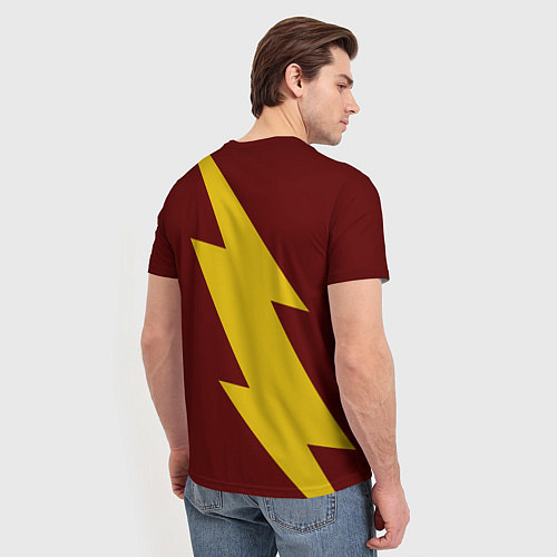 Мужская футболка The Flash / 3D-принт – фото 4