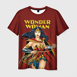 Мужская футболка Wonder Woman