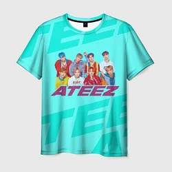 Футболка мужская Ateez, цвет: 3D-принт