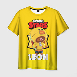 Мужская футболка BRAWL STARS SALLY LEON