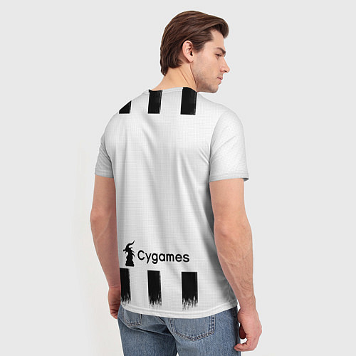 Мужская футболка Juventus home 20-21 / 3D-принт – фото 4