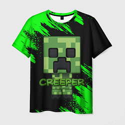 Мужская футболка MINECRAFT CREEPER