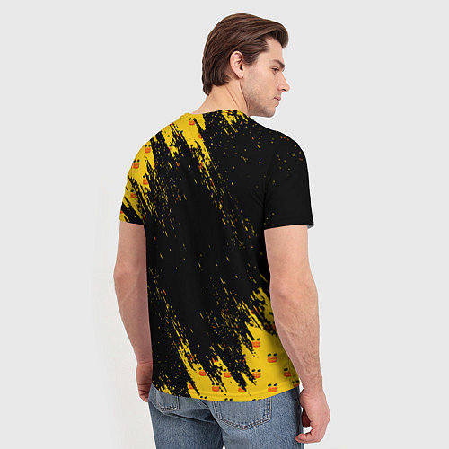 Мужская футболка BRAWL STARS SALLY LEON / 3D-принт – фото 4