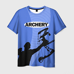 Футболка мужская Archery, цвет: 3D-принт