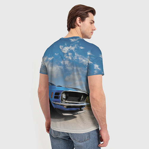 Мужская футболка Mustang / 3D-принт – фото 4