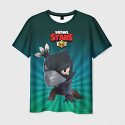 Футболка мужская Brawl Stars Crow, цвет: 3D-принт