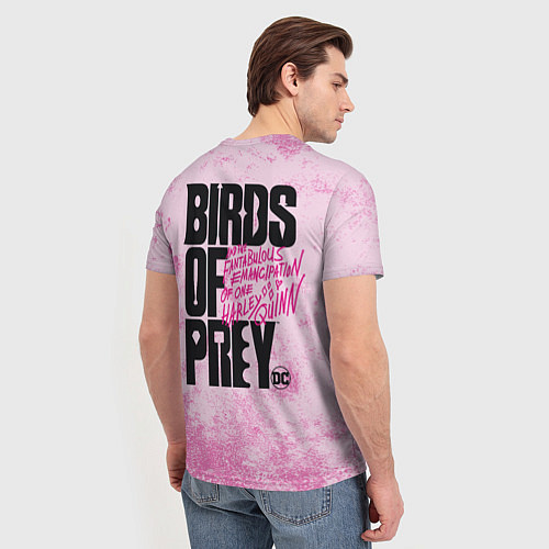 Мужская футболка Birds of Prey / 3D-принт – фото 4