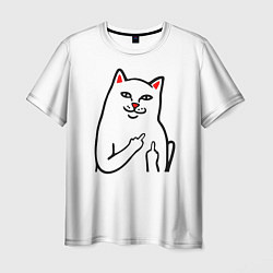 Мужская футболка Meme Cat
