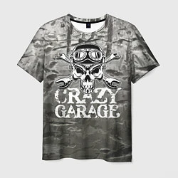 Мужская футболка Crazy garage