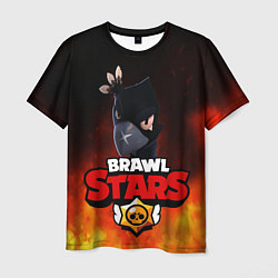 Мужская футболка Brawl Stars - Crow